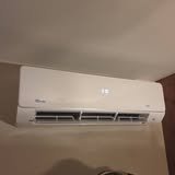 A wall-mounted mini-split head